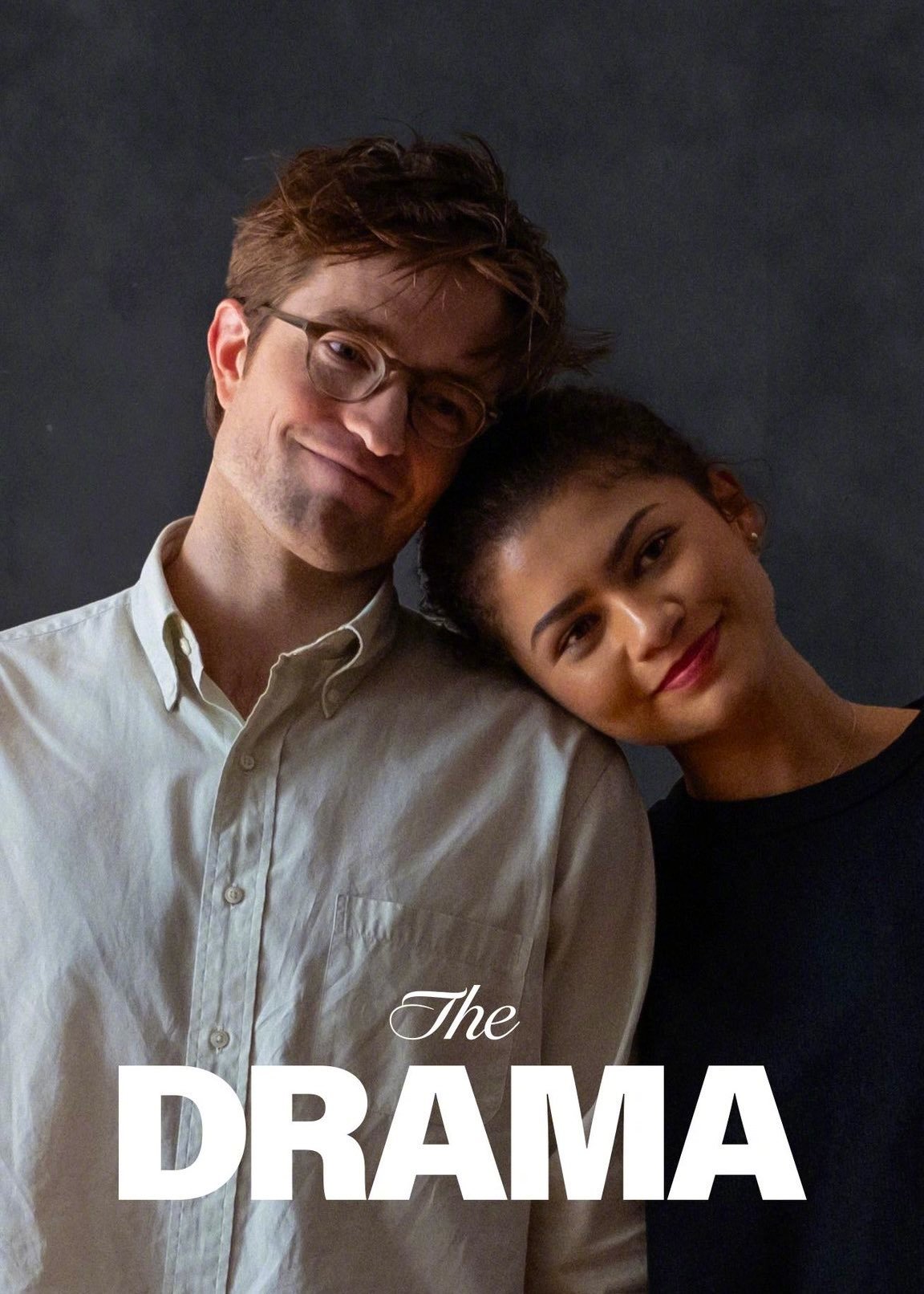 赞达亚帕丁森爱情抓马预告 赞姐与Rob饰演的画风突变小情侣~  新片首张海报以订