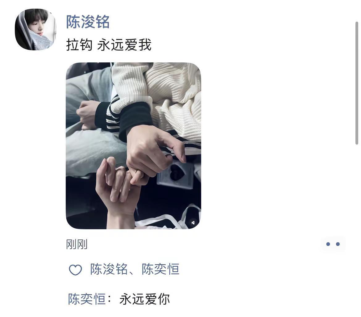 Jenson 的朋友圈？！害羞了吗？恒铭 捡手机文学 ooc致歉 馒猪