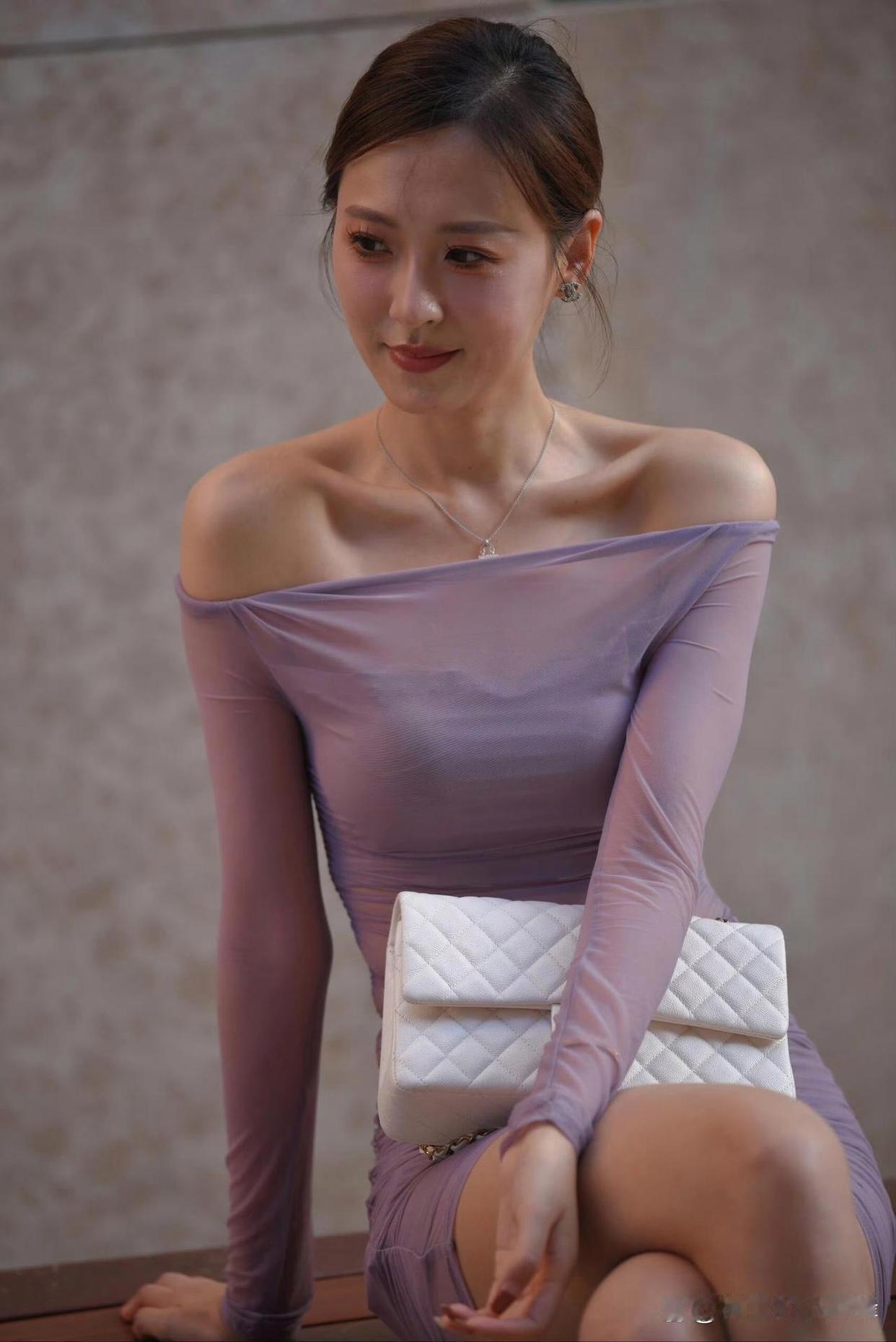 为什么会有这么仙的紫色