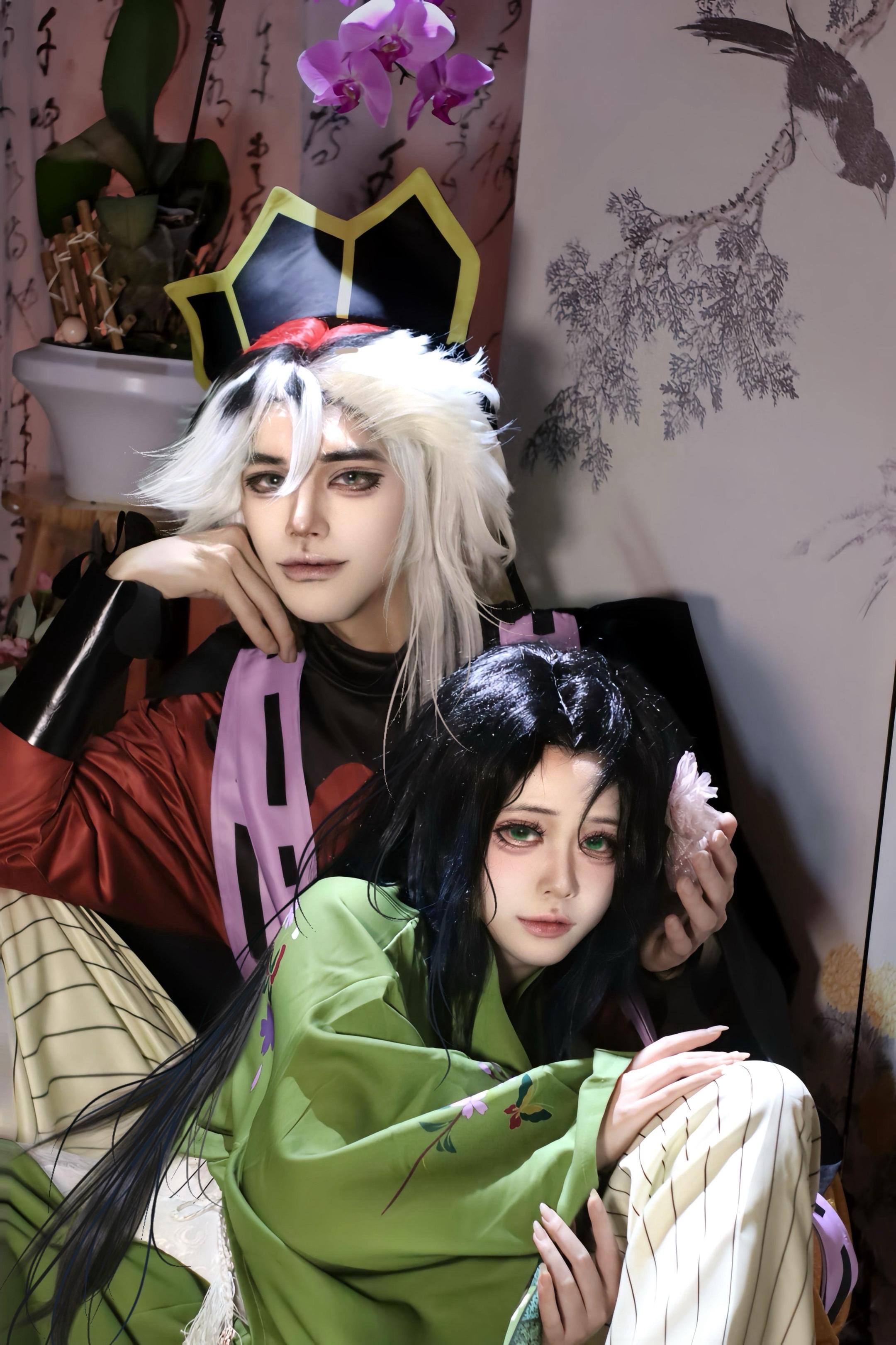 我家满分女和零分男。