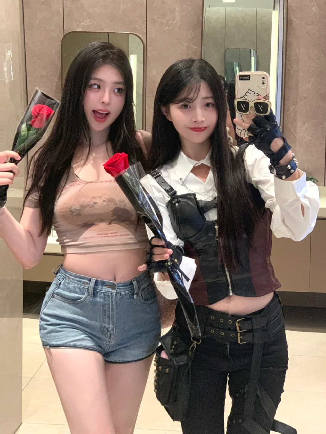 每个女生都有一个风格不同的好朋友...