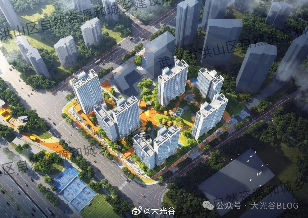白沙洲再添新盘！长江村K7地块规划方案批前公示近日，武汉洪投新城房地产开发有限公