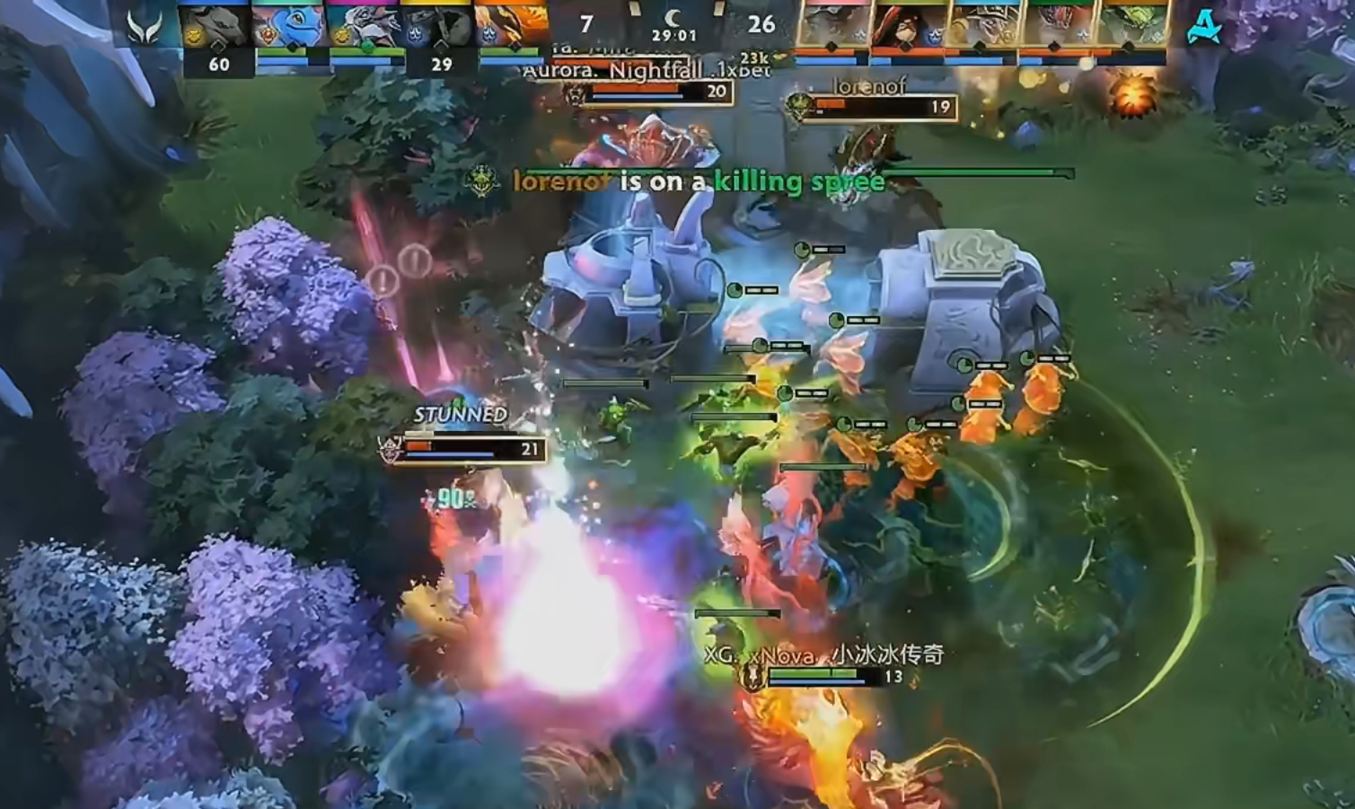 XG 1:2 不敌Aurora止步梦幻联赛四强，进前四其实已经完成了X哥在赛前制