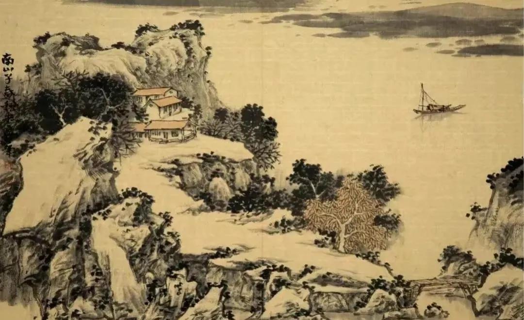 东风吹雨过青山，却望千门草色闲。
唐 卢纶 《长安春望》

释义：东风吹着那细细