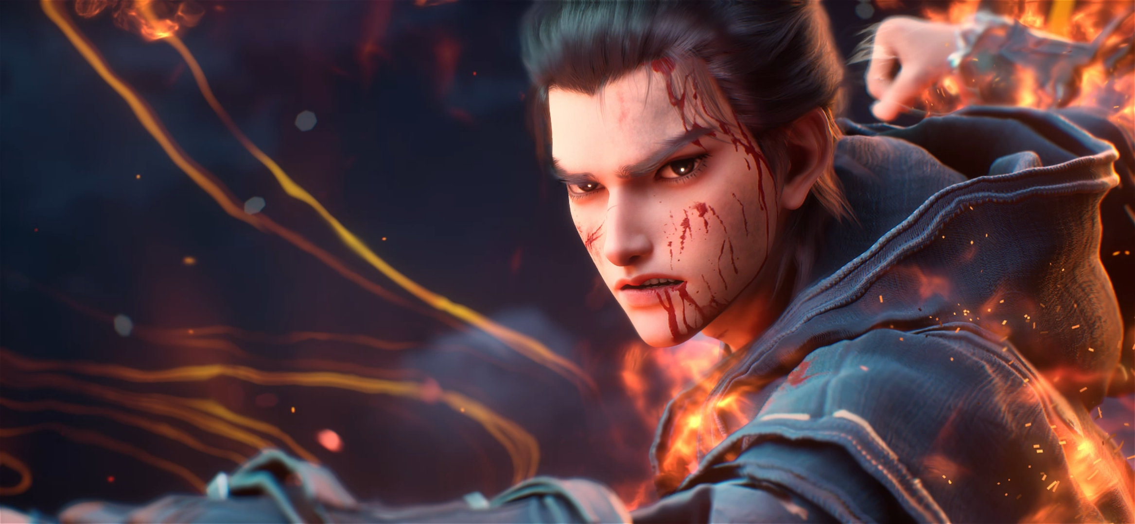 沧元图孟川打疯了观众看爽了 国漫打斗新高度！孟川全程高能输出，动作设计惊艳，特效