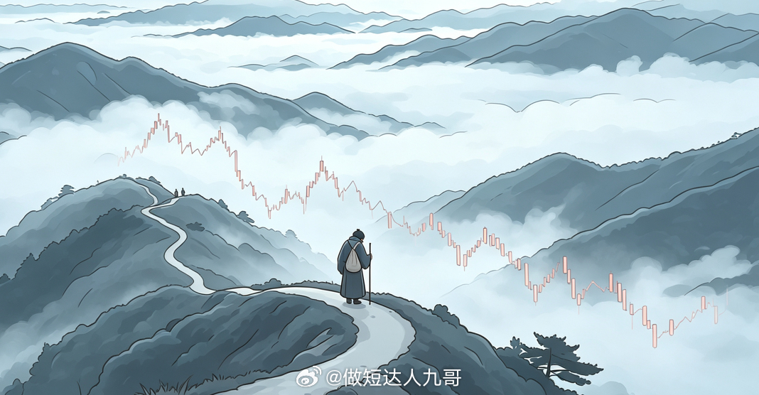 几度蓄势终乏力，一转身便下重峦横了这么久，该给个痛快了，盘面持续窄幅整理，多空僵