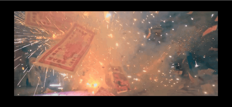 跨年烟花 没想在罚罪2先看到烟花了！贺刚刘天也去贺彪的大酒店，有人扔了一个包裹，