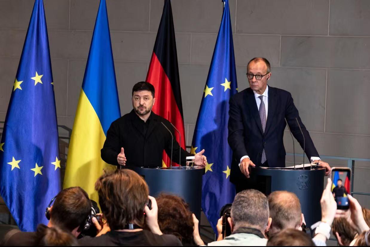 “乌克兰的命运即整个欧洲的命运”德国总理默茨在柏林举行的第八届德国-乌克兰经济论