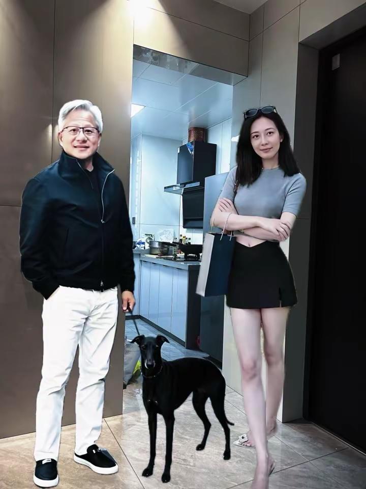 懂啊 终于和黄仁勋同框了 今天的朋友圈 含金量直接拉满📸黄仁勋