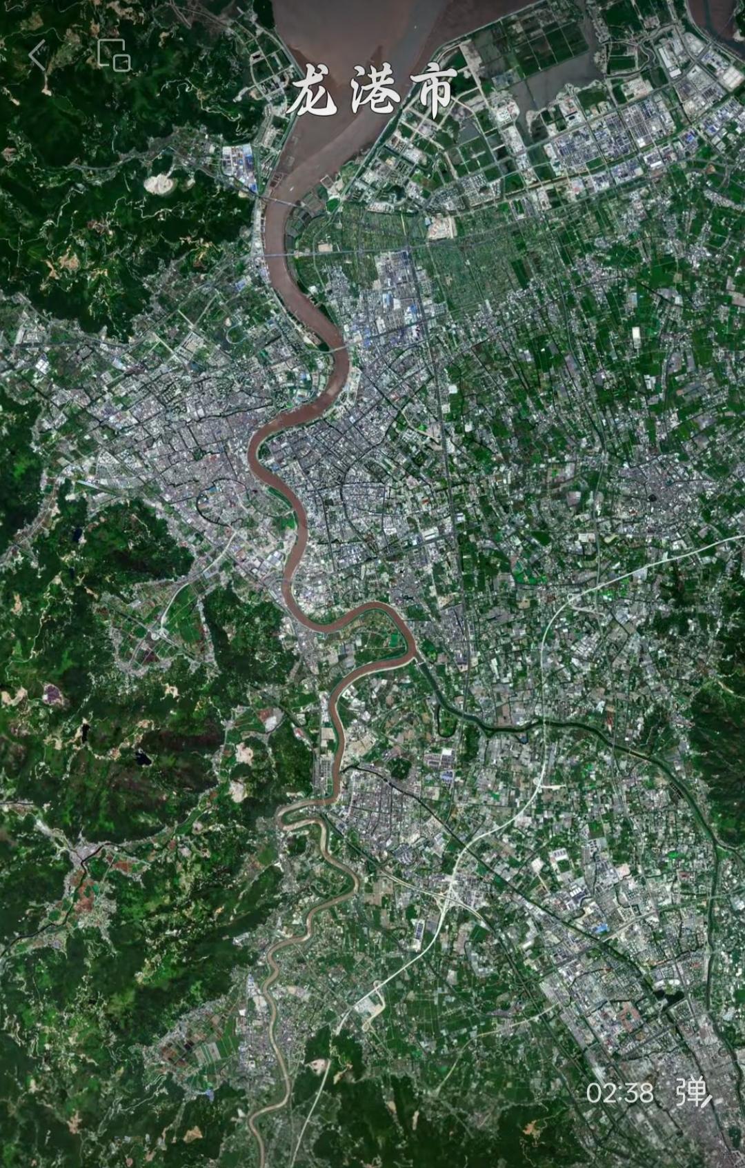 浙江省龙港市高清卫星图