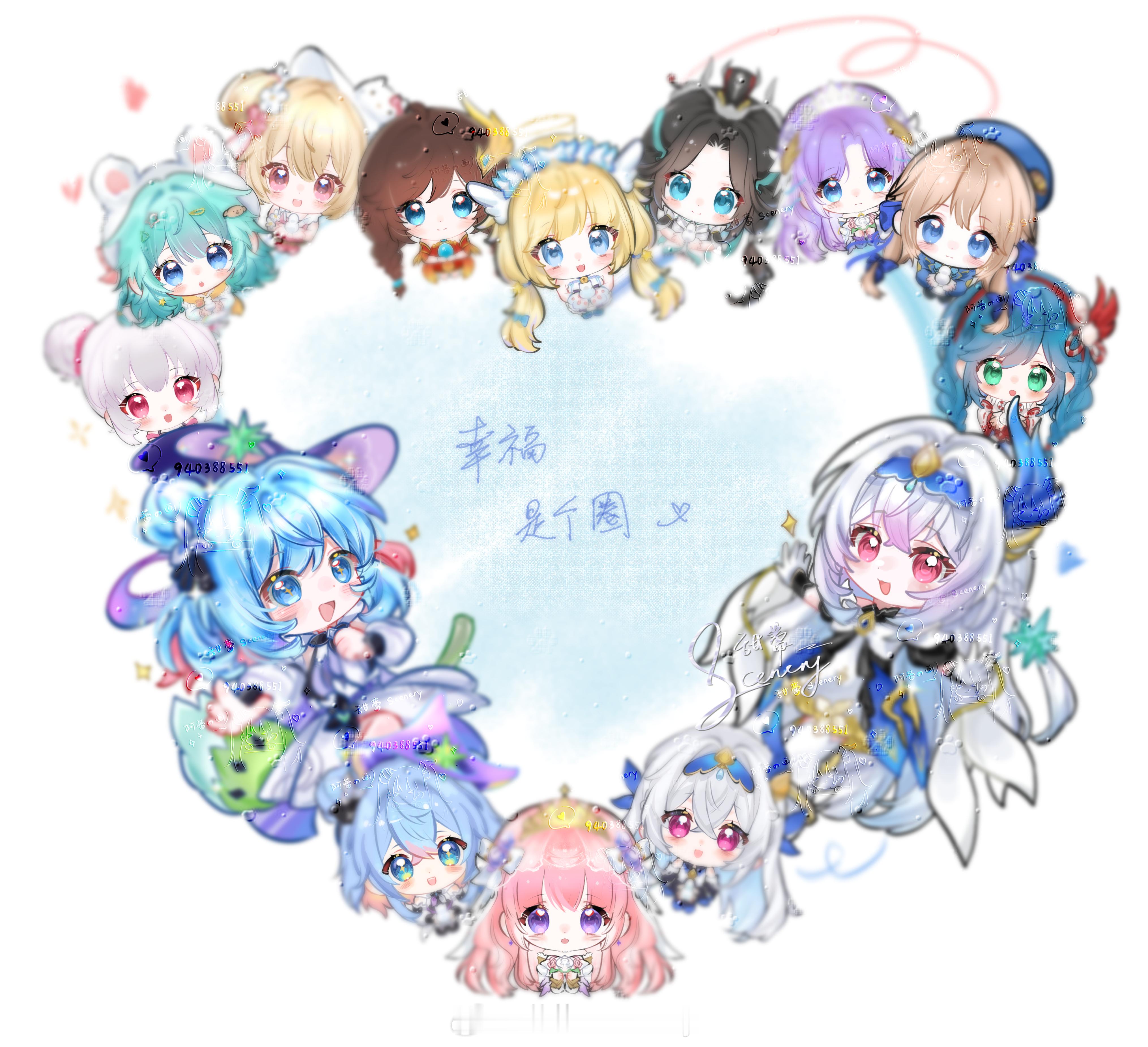 王者荣耀小乔超话同人绘画大赛夏日游趣狂欢季夏日次元创玩派对幸福是个圈 姐妹版画了