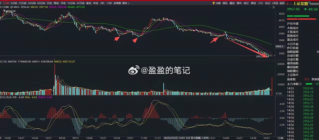终于补缺，下周看涨        今天我觉得是跌过头了，不仅3980点的强支撑仅
