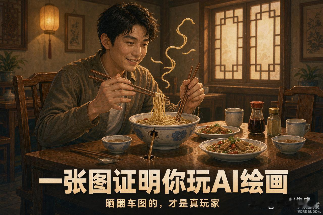 一张图证明你玩AI绘画：我晒的不是神图，是翻车图
这个话题下，人人都在晒神图。我