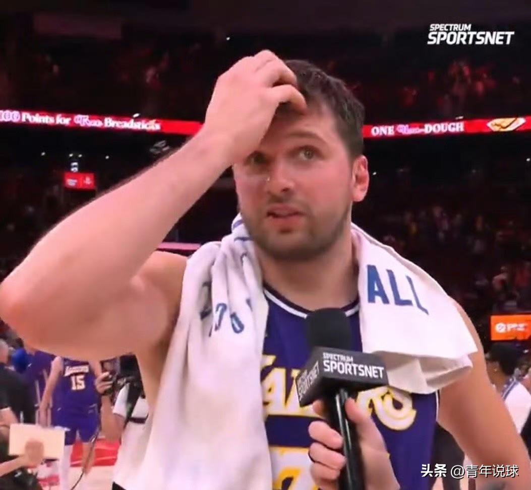 东契奇真谦虚啊！

今天，客场作战的湖人队以124-116力克火箭队，豪取7连胜