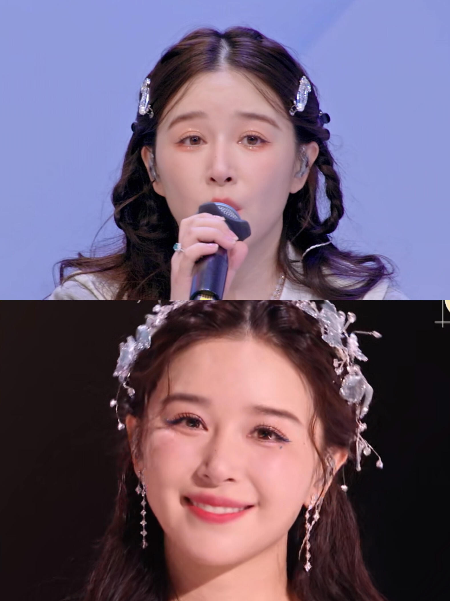 阚清子别低头皇冠会掉阚清子是在做法么 双手比划得能召唤神龙，脖子却僵得跟落枕似的