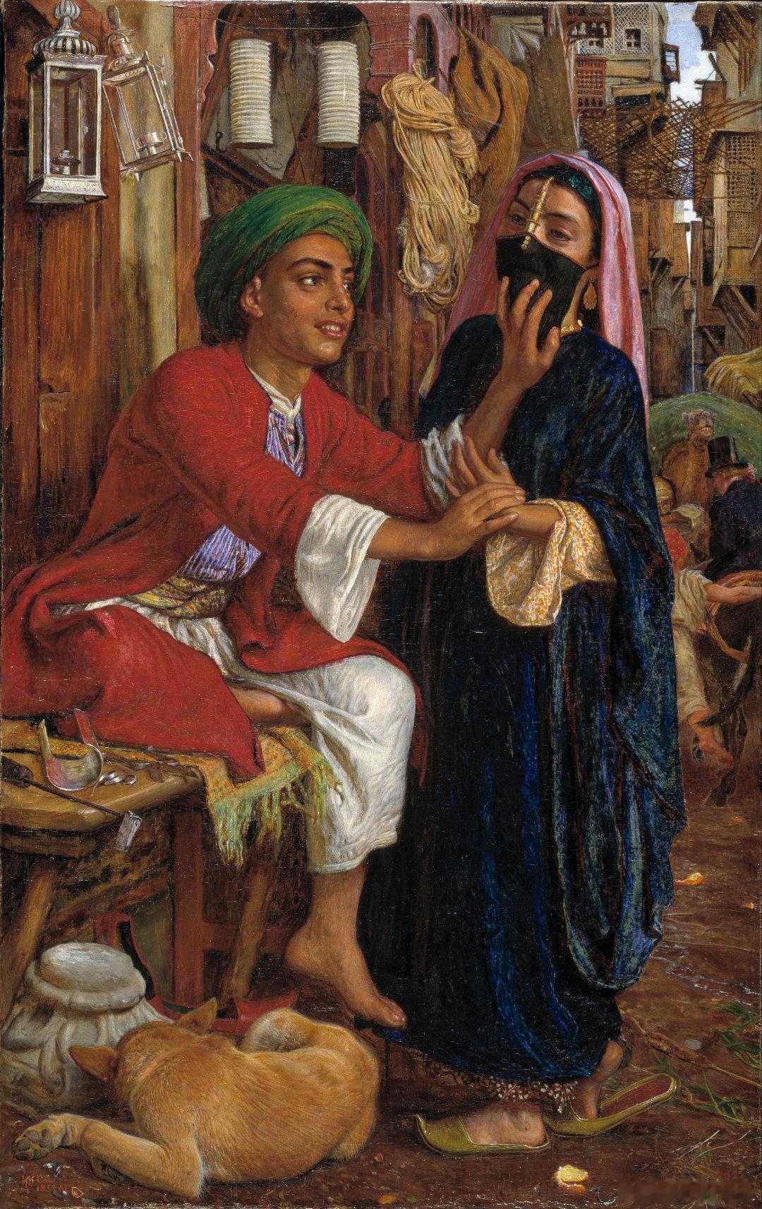 #西洋历史文化鱼缸[超话]# 英国画家William Holman Hunt（1