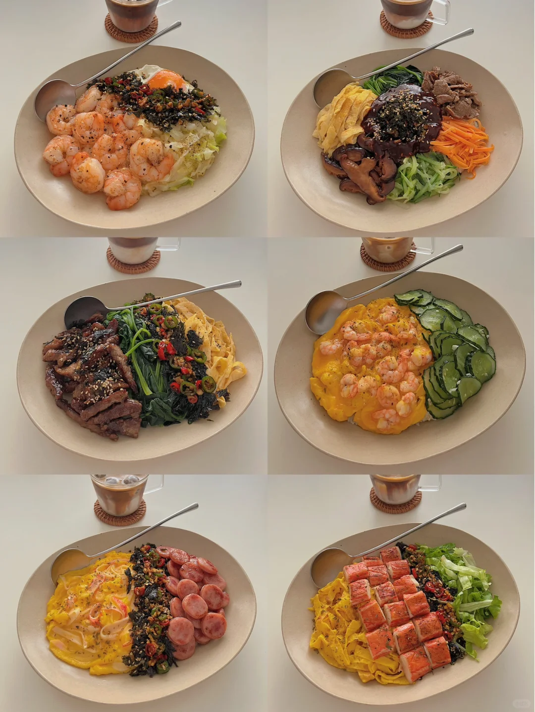 一人食盖饭合集｜仪式感早午餐一盘端🍱