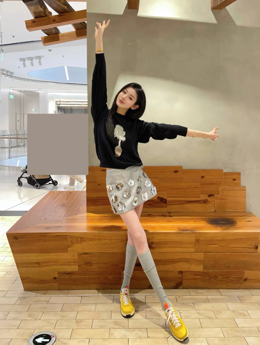 这么漂亮 多亏了我的运动鞋