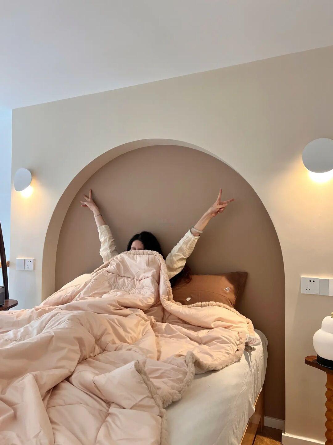 30m²loft｜每天只想窝在软软的被窝里❤️