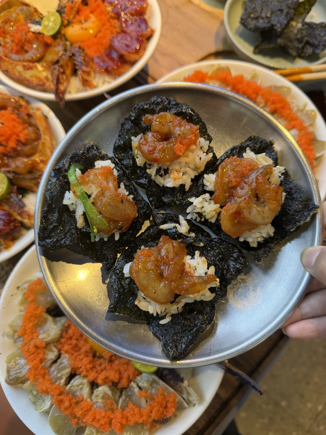 酱蟹🦀新吃法，还能包TACO吃