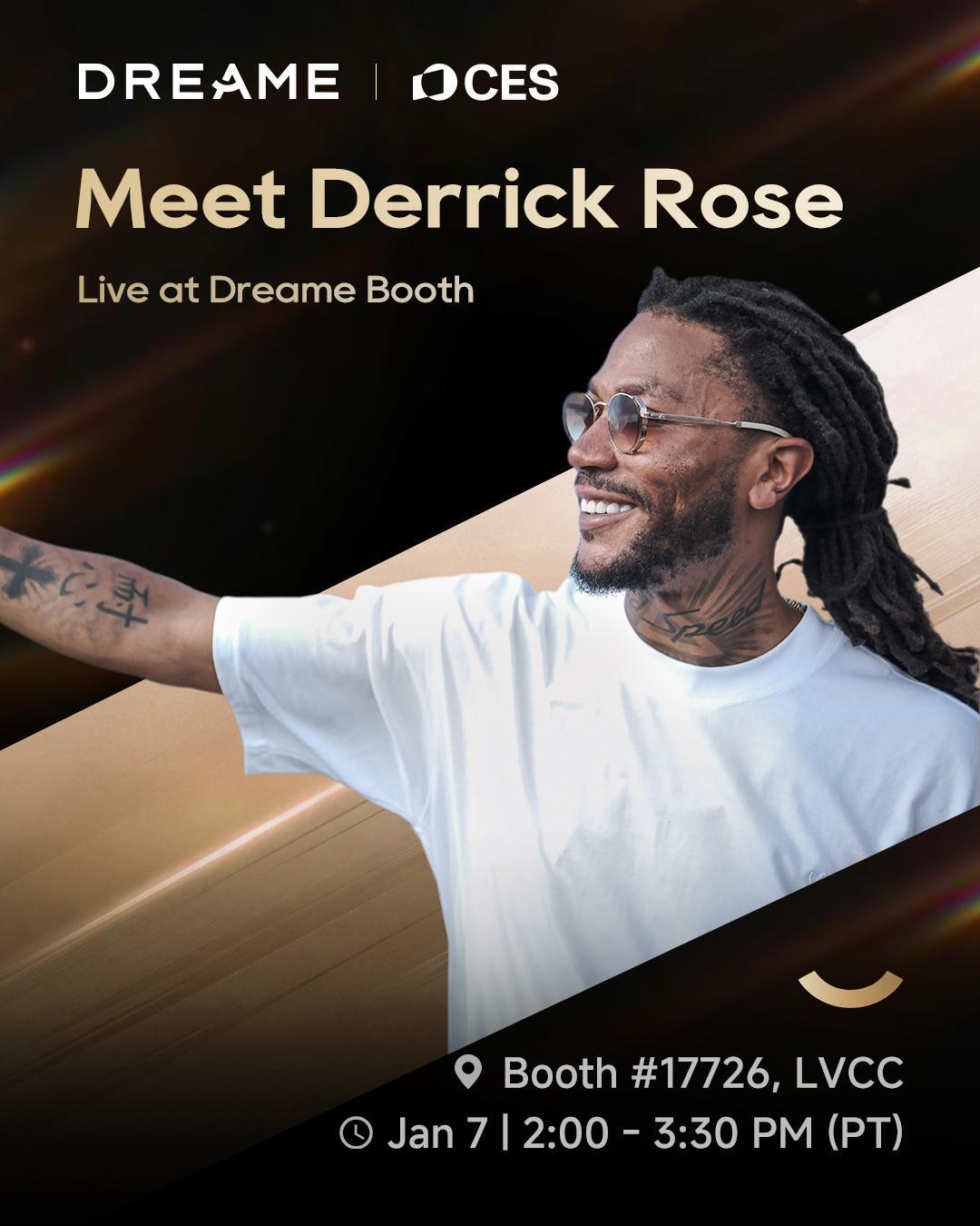 传奇跨越 · 顶尖相汇NBA巨星德里克·罗斯即将空降追觅CES2026从球场传奇