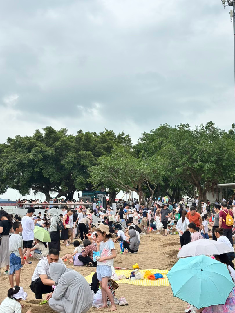 一直抱怨人口少的是谁？从地铁里面就已经全部是人了，还是以前大家不看好的南沙4号地
