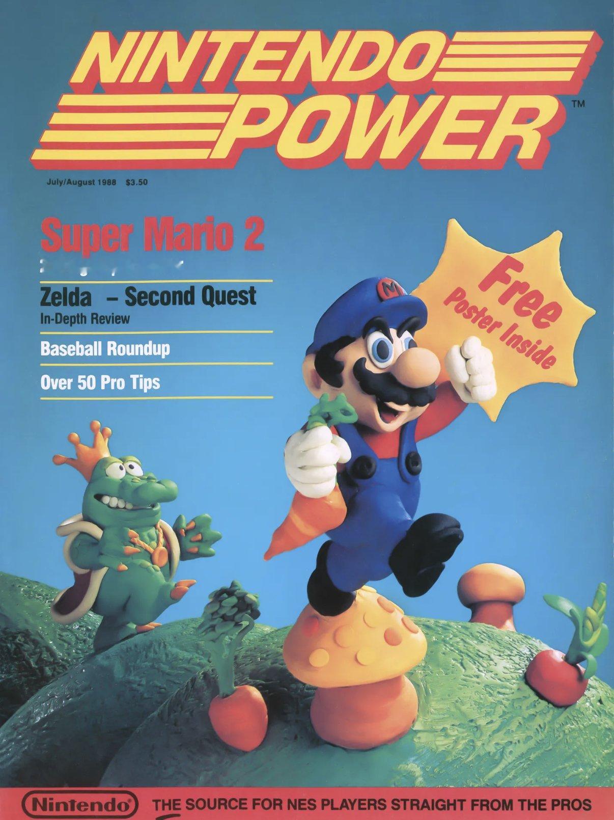 【任天堂APP展示官方杂志1988年创刊号封面】任天堂APP程序Nintendo