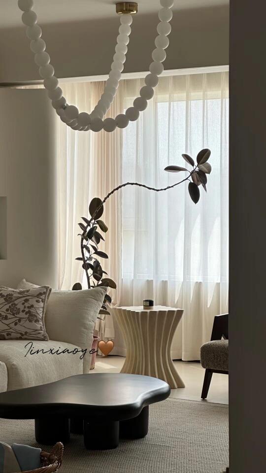 法式轻中古 | 选对纱帘真的是软装灵魂！！