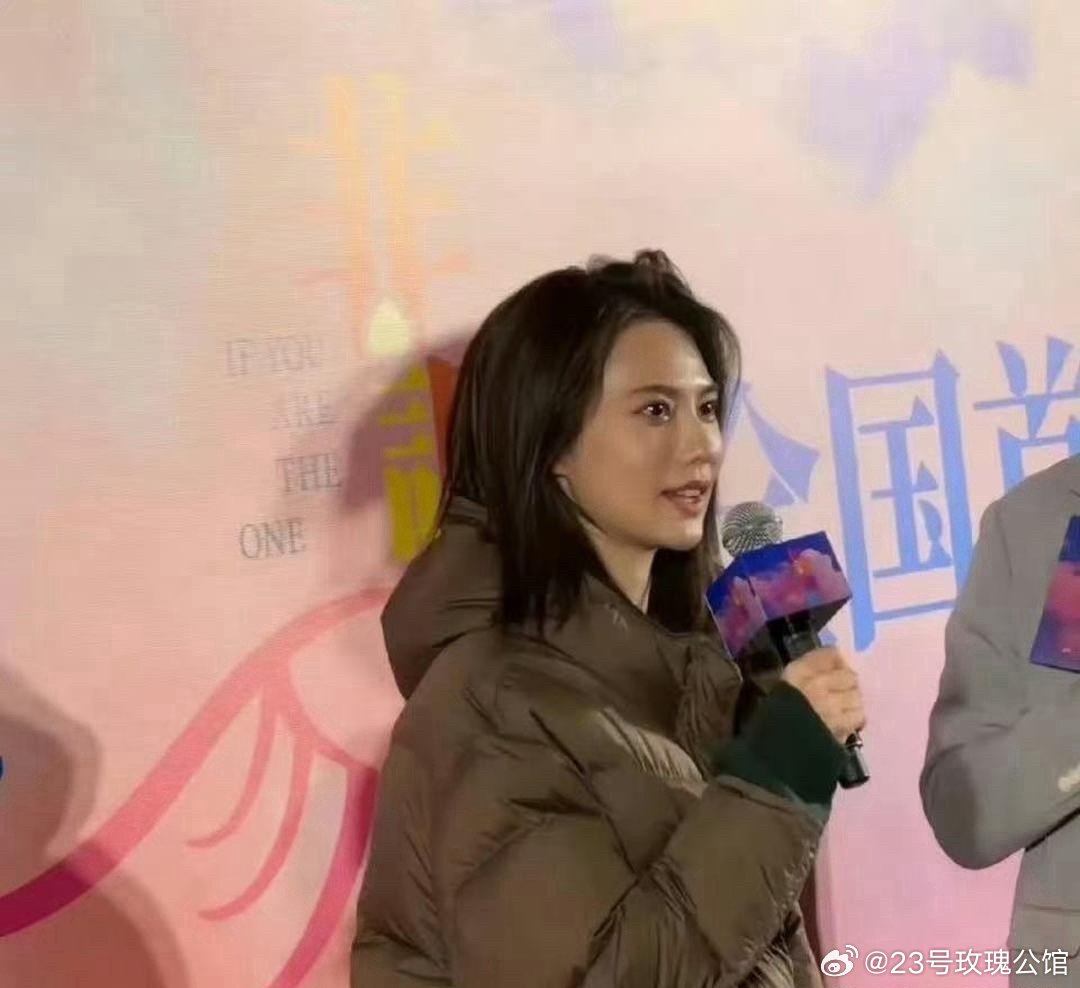 高圆圆 终于看到一个女星正常的走红毯了 