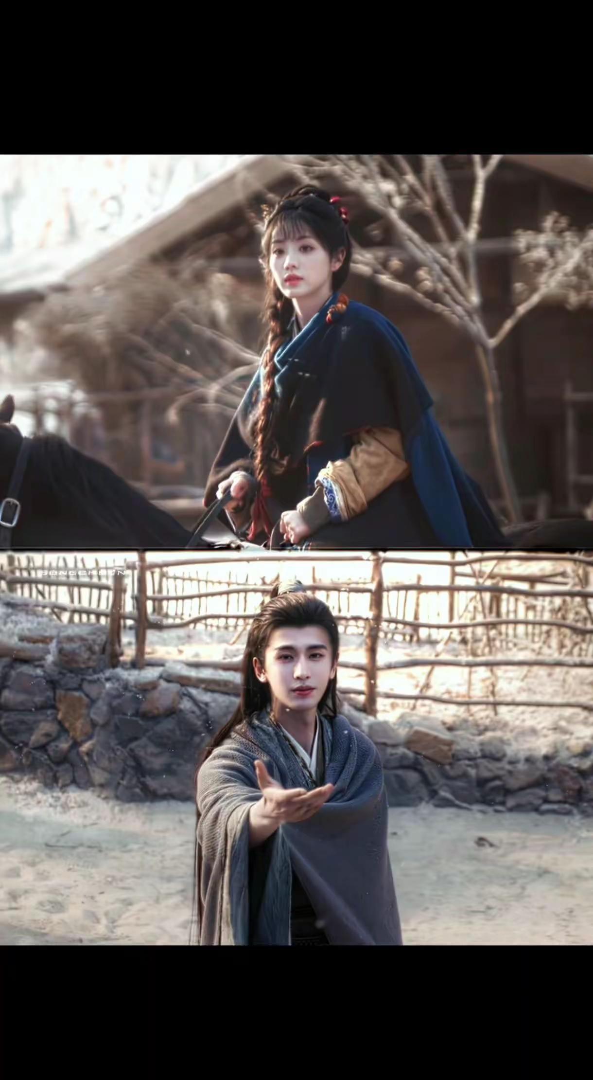 “画舫听夜雨 我和你逐玉”张凌赫 谢征 田曦薇