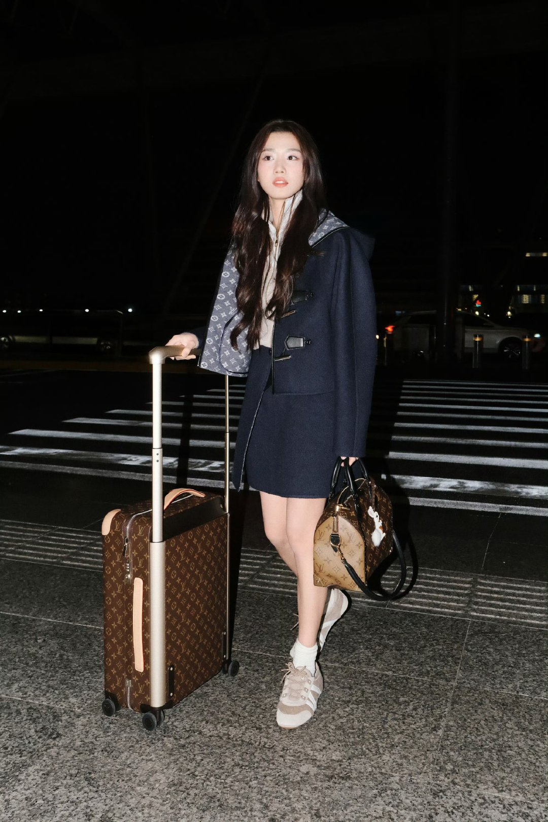 卢昱晓澳门LV活动造型！氛围感拉满，坐等活动高清图刷屏～ 