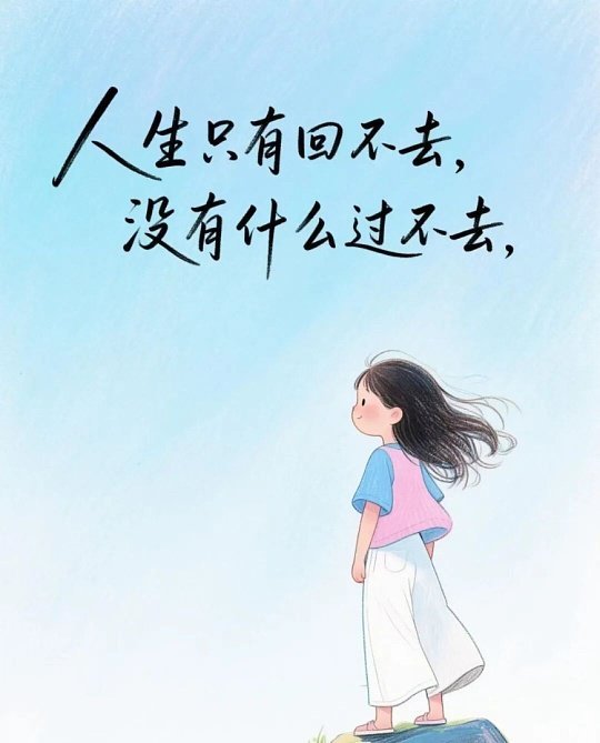 “人生没有最好的年龄，只有最好的心态，我们争不过岁月，也跑不过时间，唯有以自己喜