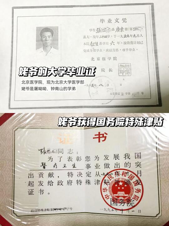 北大医学部毕业的姥爷，是我心中医生的模样