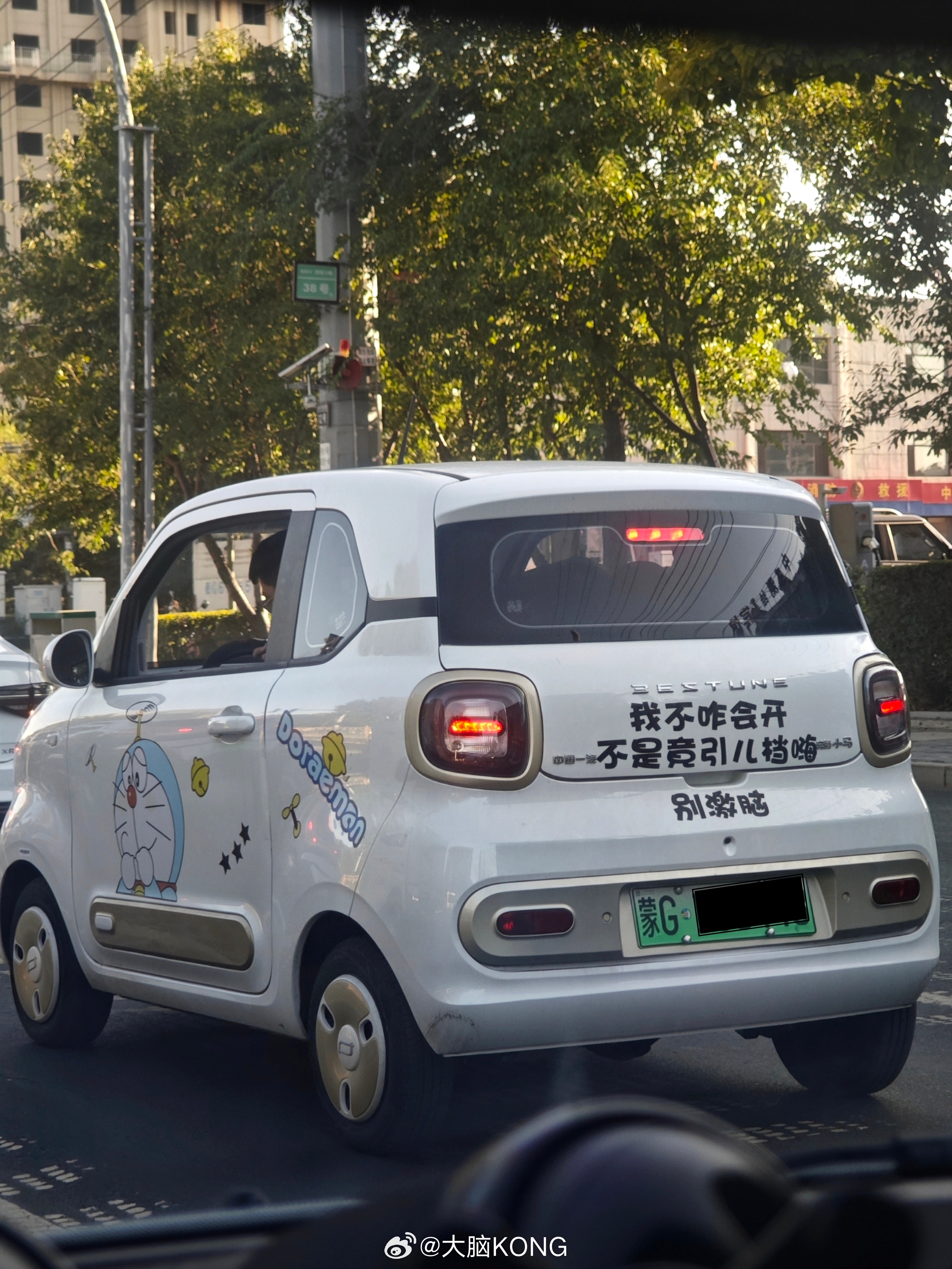 东北话车贴，外地人看不懂系列，完美匹配东北车！奔腾小马(奔腾小马:http://