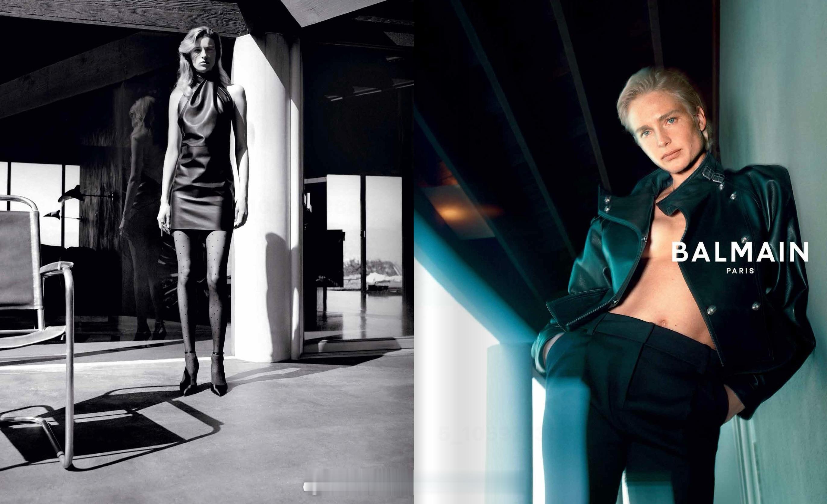Balmain 2026秋冬广告大牌广告