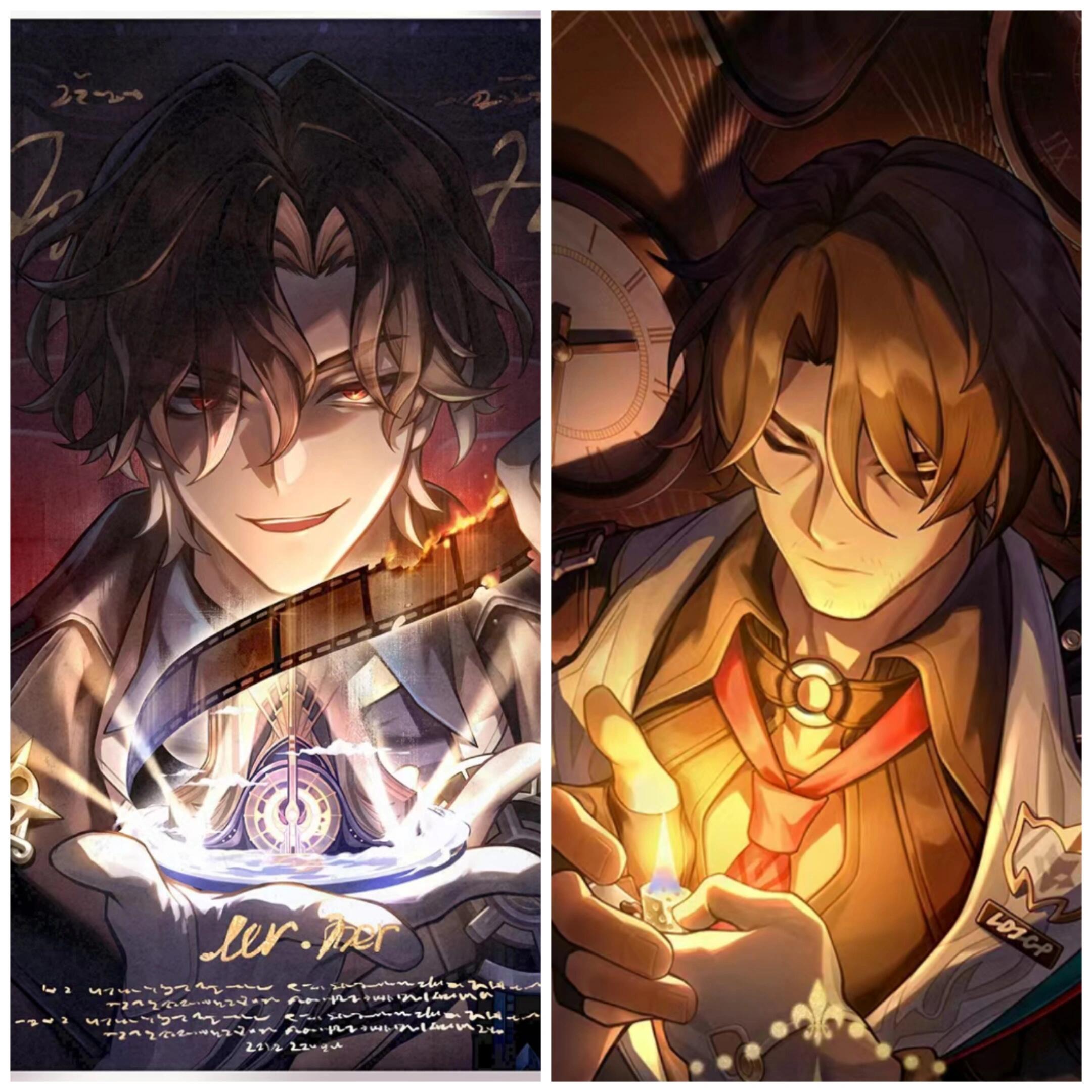 真的不是我年轻版的叔吗🥺如果是真虚构史学家，能不能把叔重新捏出来🙏#崩坏星穹