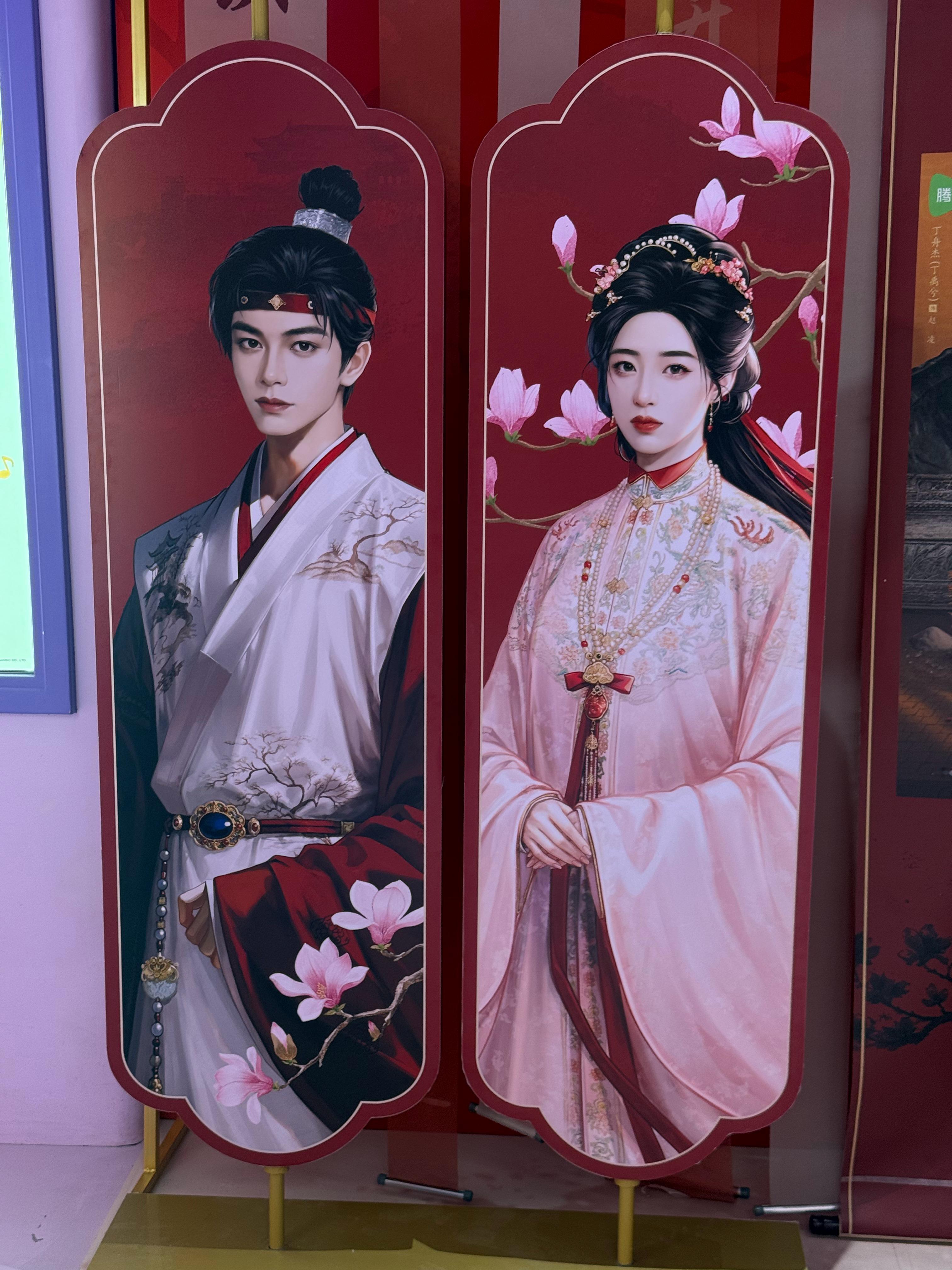 明朝的浪漫在杭州具象化了很羡慕身在杭州和广州的朋友，可以在家门口就打卡到专属主题