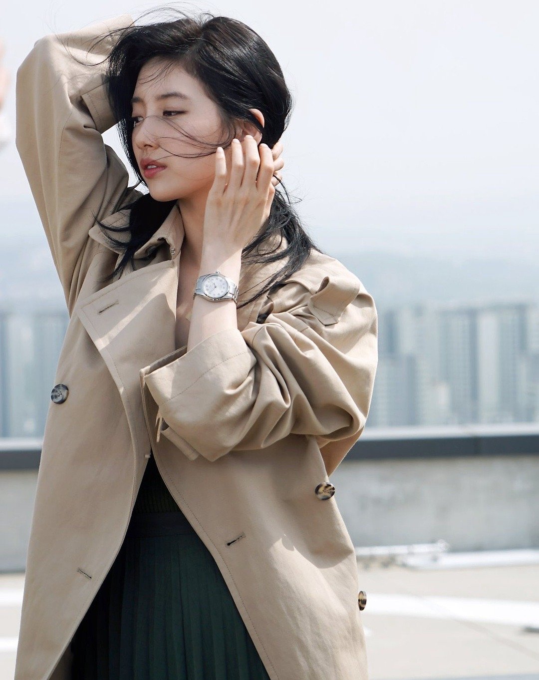#裴秀智[超话]##裴秀智# 【twi】秋のSuzy🧥 ​​​