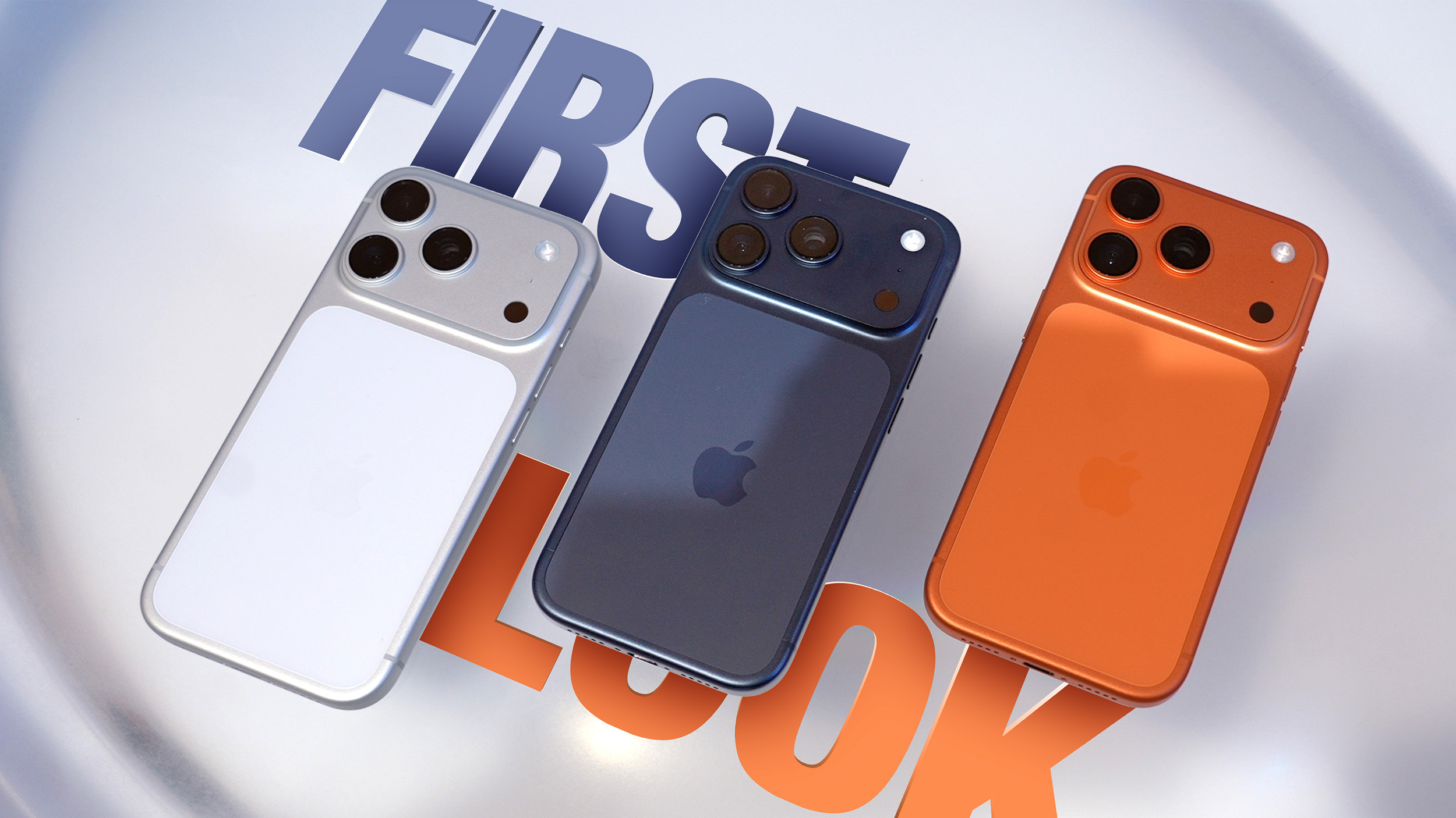 这个角度看，iPhone17 Pro 银色版本玻璃区域太白了和银色不搭调了。 ​