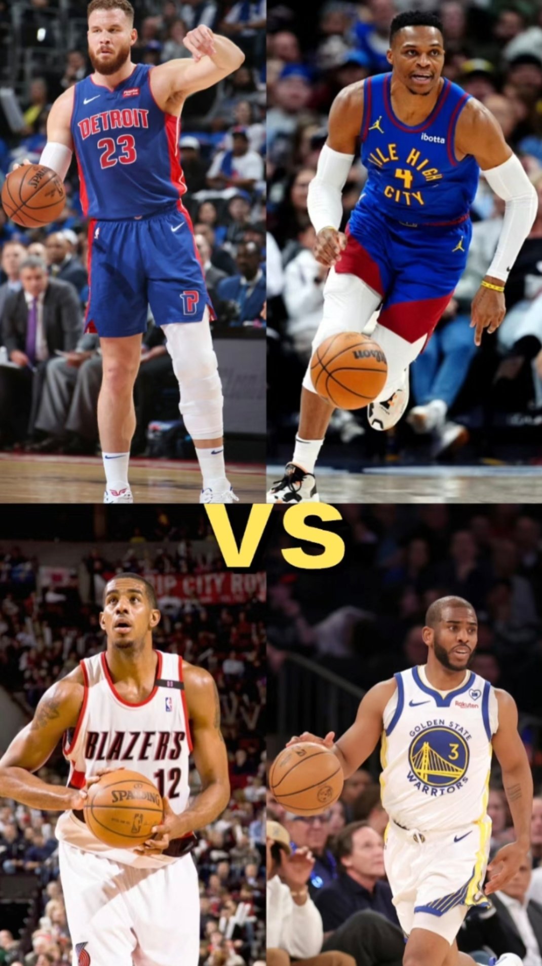 威少格里芬vs阿德保罗，哪个组合会更强？[疑问][疑问][疑问] nba  NB