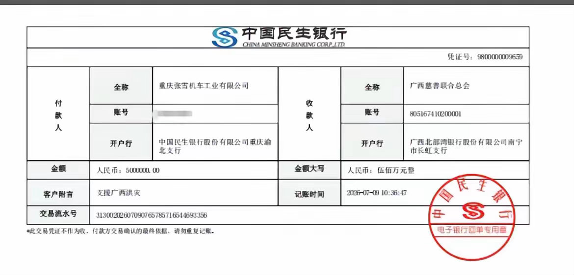 我想过张雪会捐款，但是没想到他会捐这么多，一个刚起步的公司，刚还完一个亿的债务，