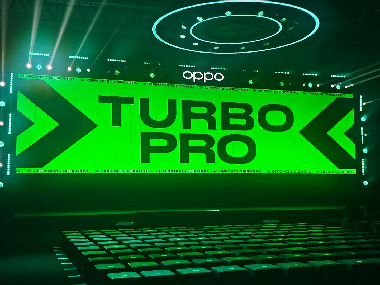 OPPO K13 Turbo系列发布会前排就座，蹲一个售价~ ​​​