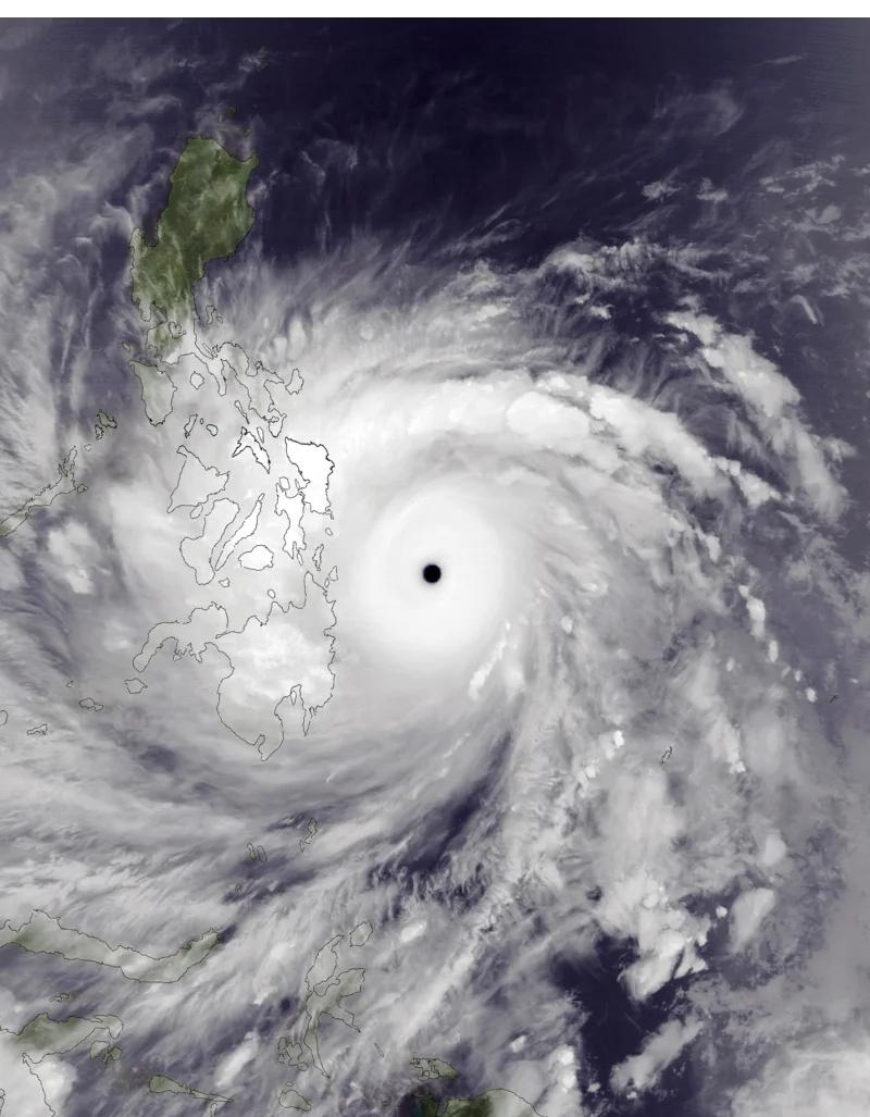 全年代全球风王海燕12周年纪念!
2013年第30号台风海燕以185kt，880