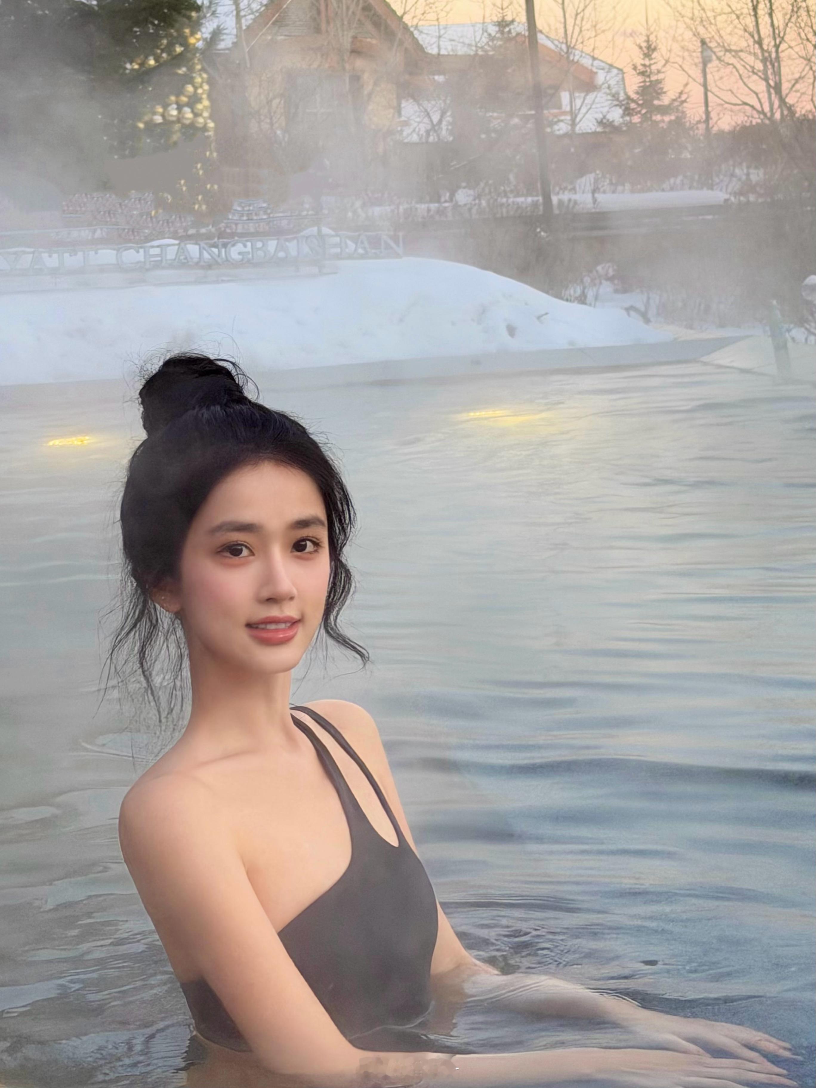 雪中泡温泉❄️ 白山