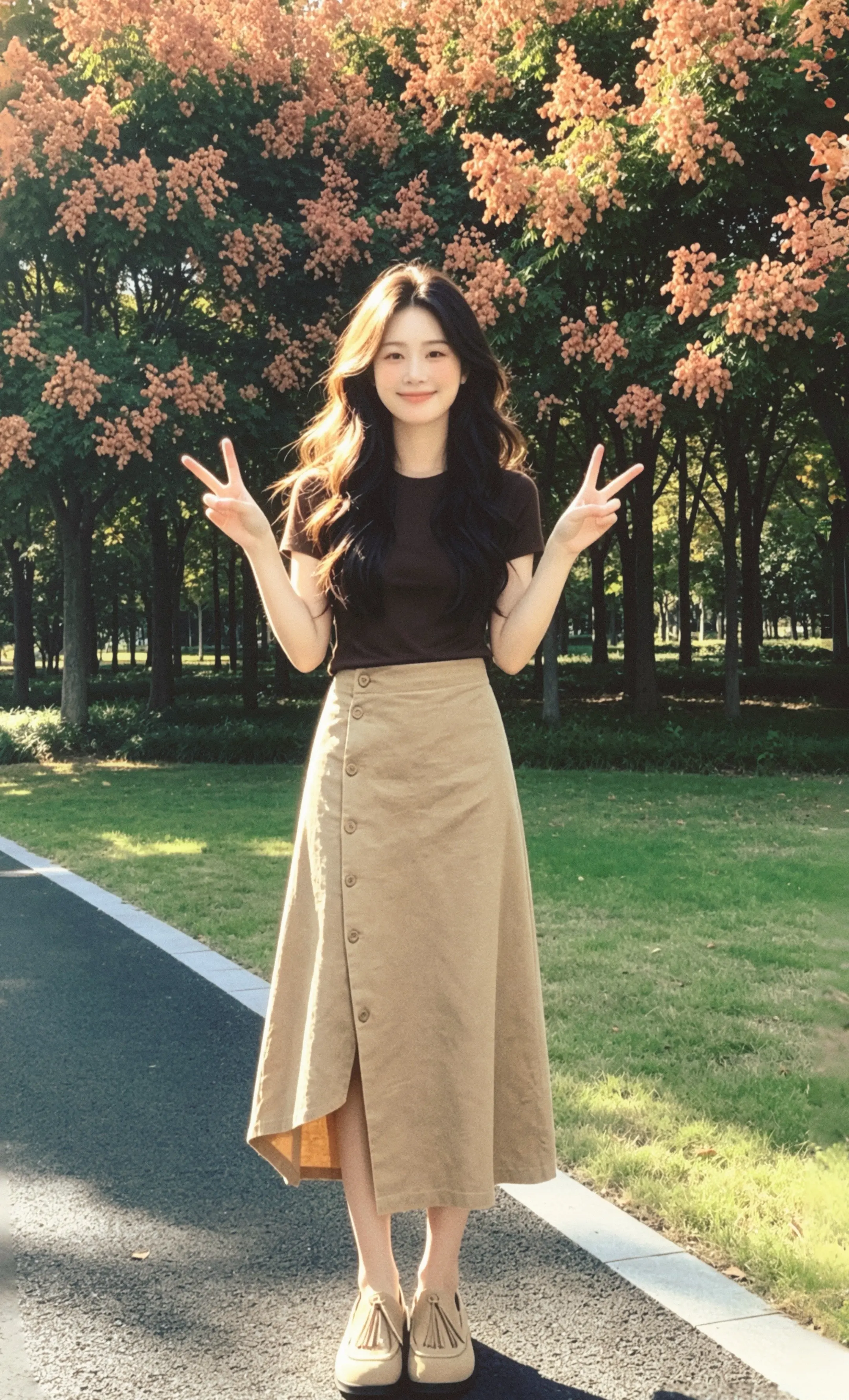 出片穿搭 松弛感穿搭 摆脱路人感的出片穿搭 夏日限定穿搭 路边拍照