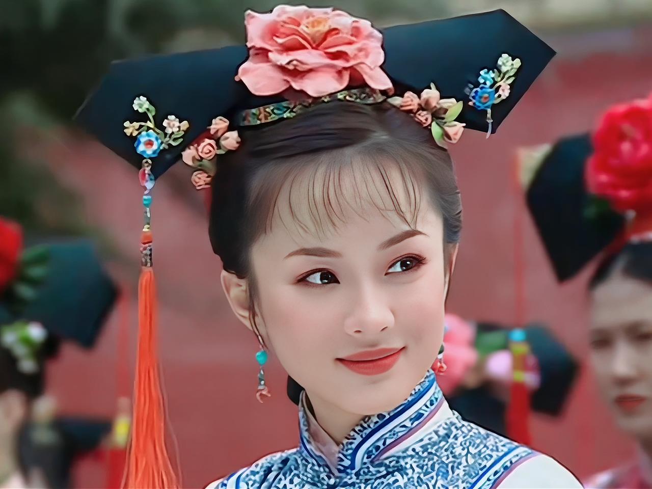 盛世美颜霍思燕的乌云珠太美了吧，白月光的代名词。《少年天子》霍思燕饰演的董鄂妃（