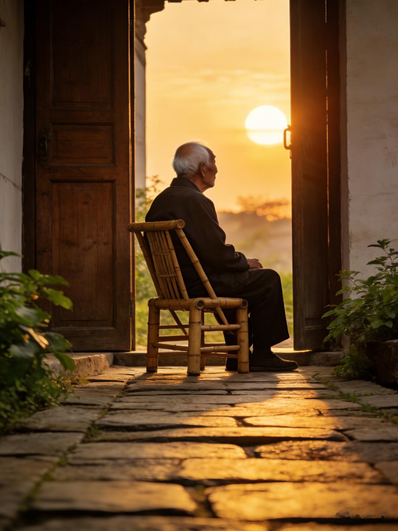 一位百岁老人说：
“人一生的寿和粮都是有定数的。

有的人瘫在床上，饭还能咽，身