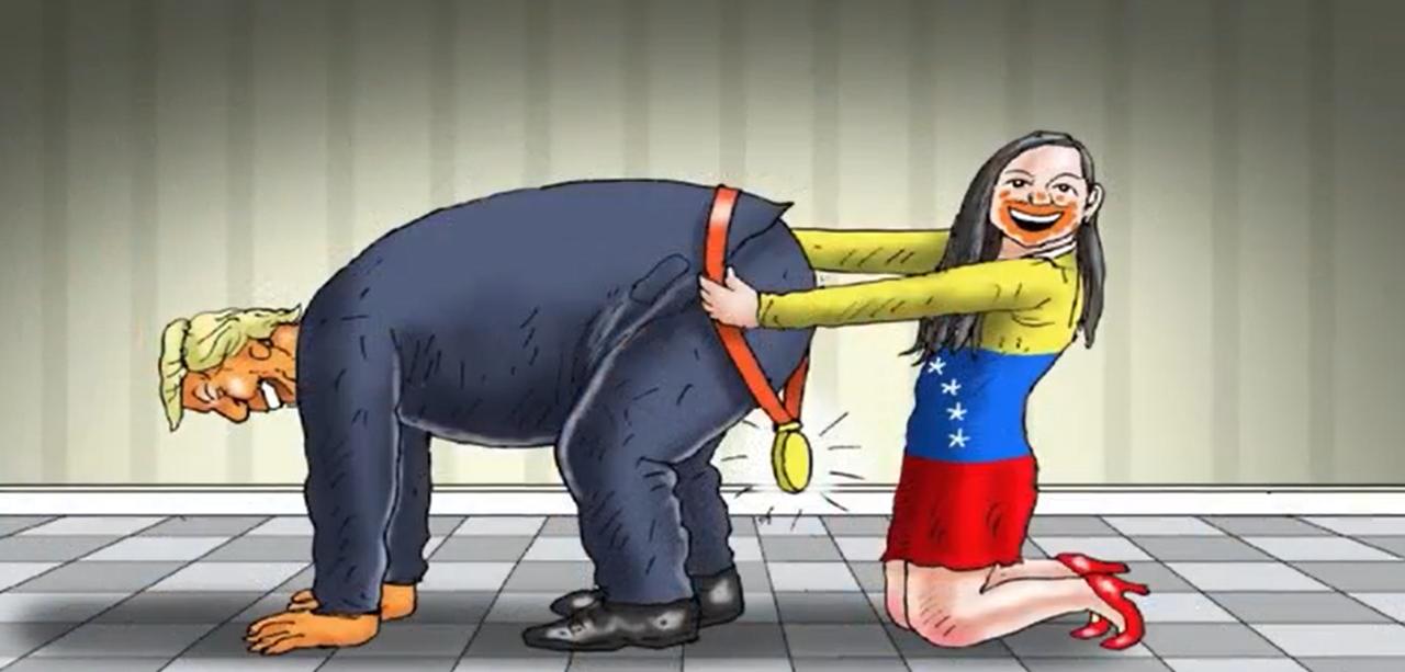 马查多“送诺奖”给特朗普，能换来上位机会吗？
1月15日，委内瑞拉反对派领导人马