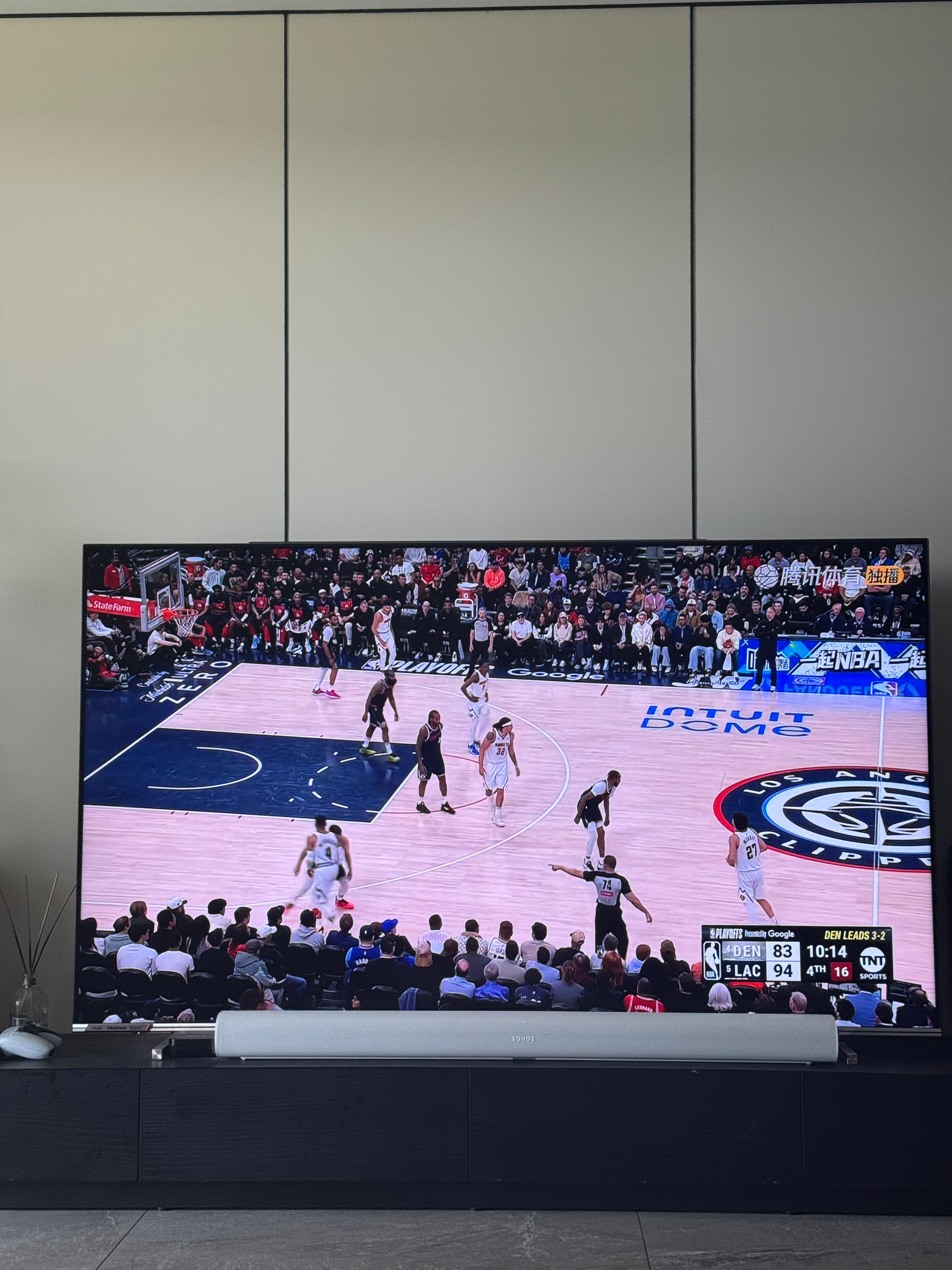 快船vs掘金 对于NBA的感情，现在基本只剩雷霆三少时期的回忆，威少、哈登，以及