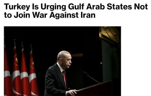 土耳其急拦阿拉伯国家：别再打伊朗了，以色列的下一个目标很可能就是是咱们！

可能